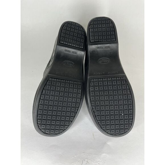Dr. Scholl’s Black Rubber Slip Ons Oil Resistant Clogs Shoes Women 8.5M US/39EU - Picture 6 of 10